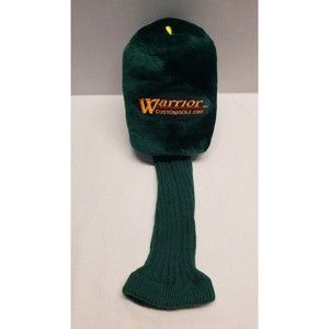 Warrior Custom Golf 1 Wood Club Cover Green